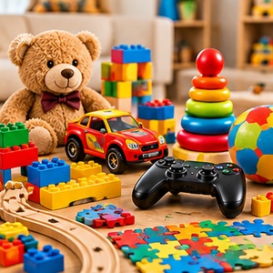 Spielzeug und Spiele