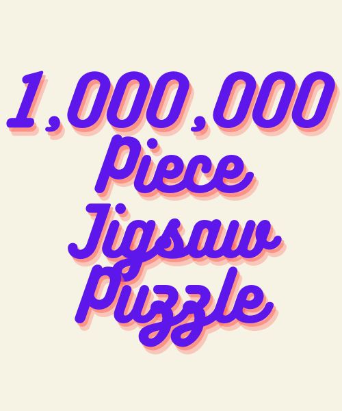 1.000.000 Teile Puzzle