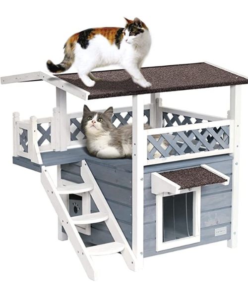 2 stöckiges Haustierhaus