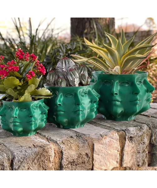 3D-gedruckter Polyface-Pflanzer