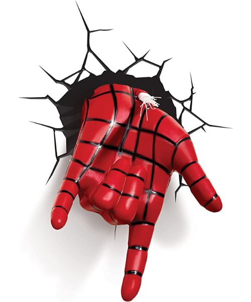 3D Spider-Man Hand Nachtlicht