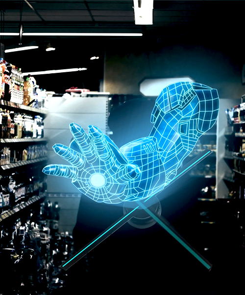 3D-Hologramm-LED-Lüfterprojektor