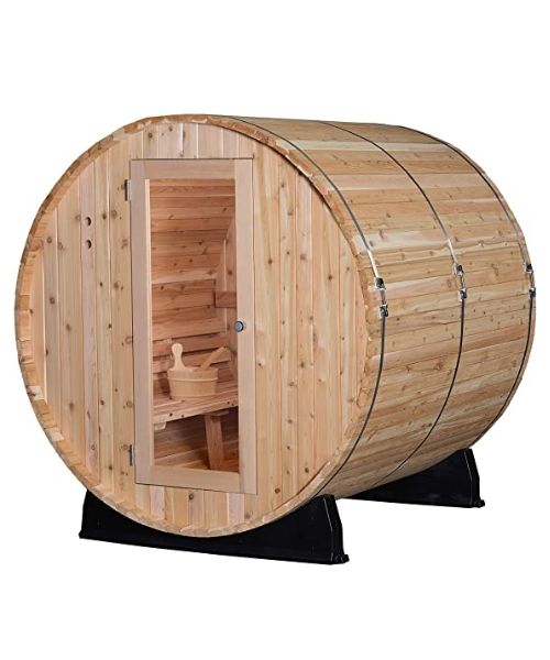 4-Personen-Fass-Sauna