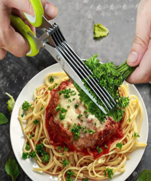 5-Klingen Krauterschere