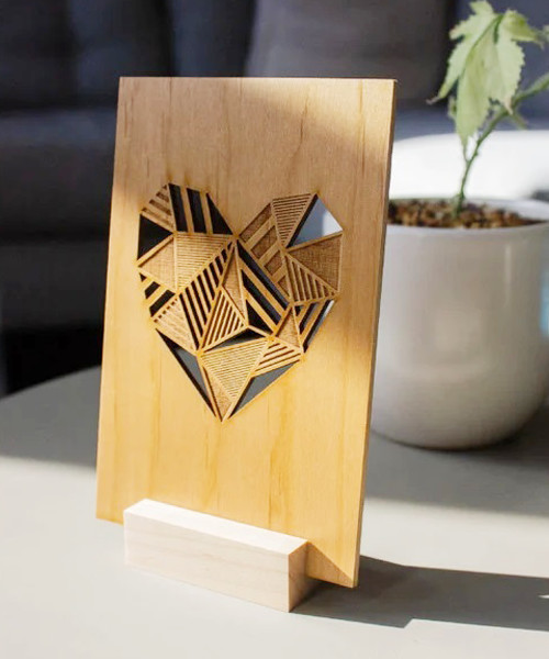 Always Will Wood Jubilaumskarte