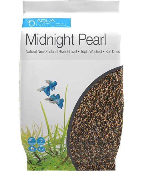 Aqua Natural Midnight Pearl 20 lb Kiessubstrat.
