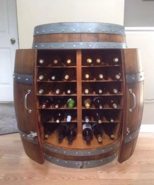 Authentischer Weinfass Schrank