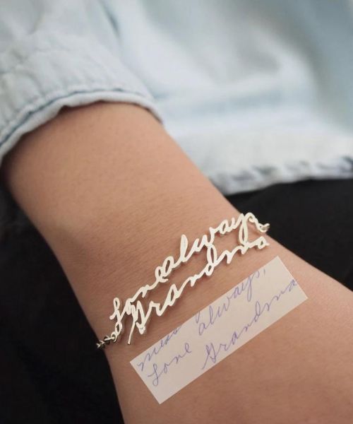 Deine aktuelle Handschrift Armband