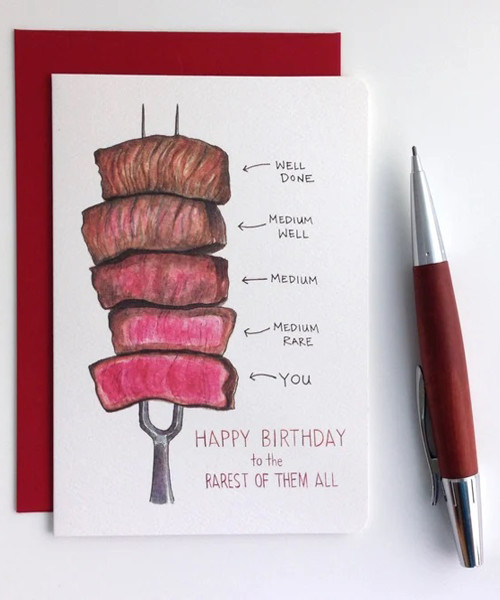 Die seltenste Geburtstagskarte von allen.