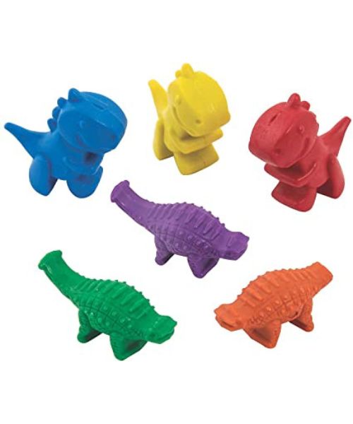Dinosaurier geformte Buntstifte
