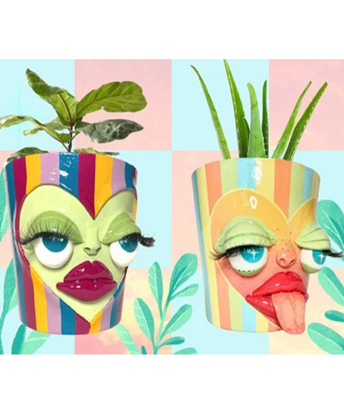 Emma Bug Handgemachte Pflanze