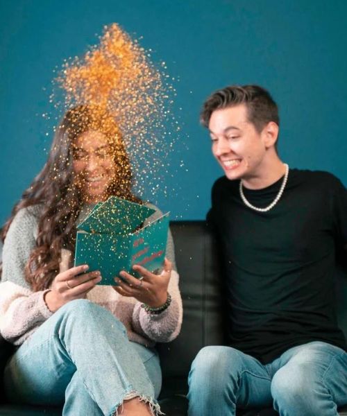 Explodierende Geburtstagskarte