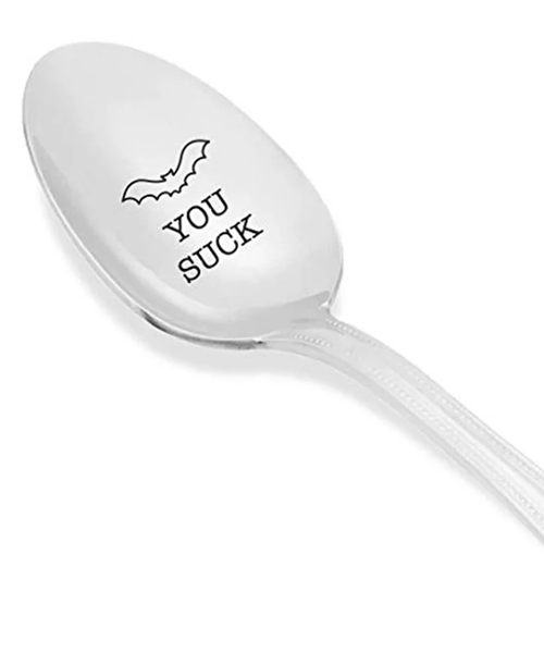 Fledermaus Eingraviert Loffel