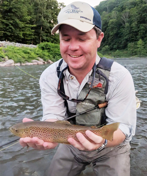 Fliegenfischen in den Catskills mit Oleh Fliegenfischen in den Catskills mit Oleh