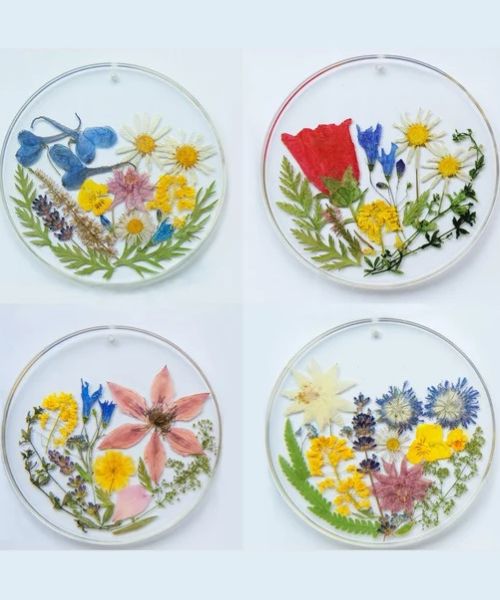 Geschenk fur Mama Personalisierte Blume Herz Geschenk fur Mama Personalisierte Blume Herz