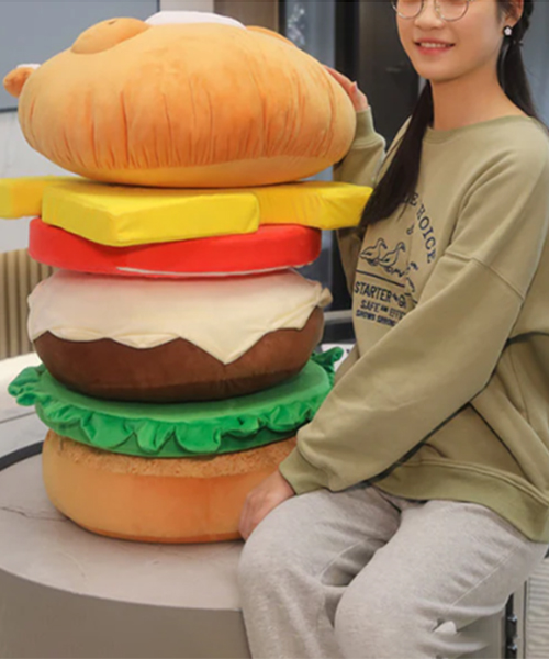 Hamburger Kissen