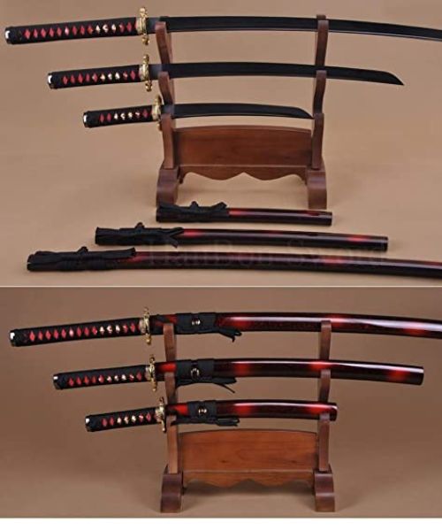 Handgefertigte Samurai-Katanas