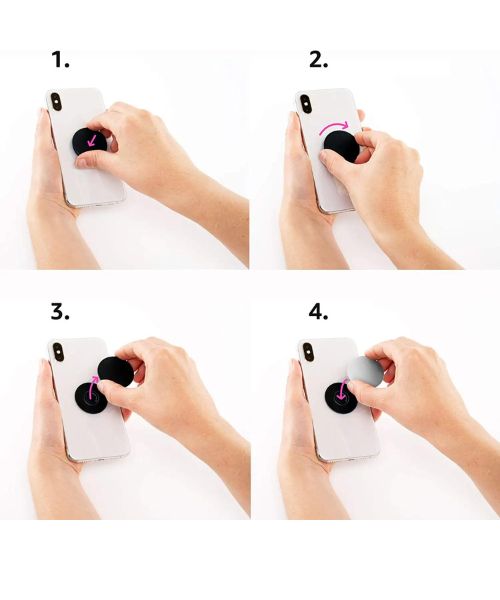 Hello Kitty PopSockets mit offenem Gesicht