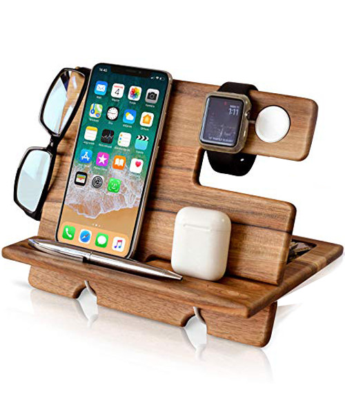 Holz Telefon-Dockingstation