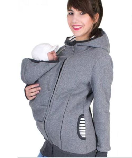 Kapuzenpulli mit Kangurutasche