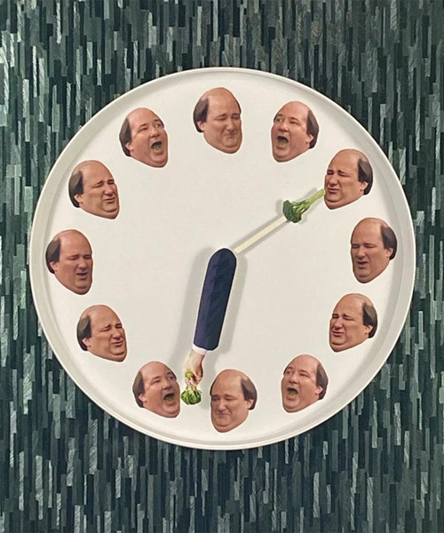 Kevin Malone Brokkoli-Uhr