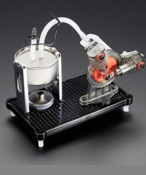 Mini-V-Twin-Dampfmaschine