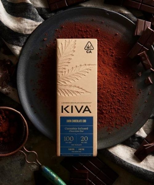 Mit Cannabis infundierte Premium-Schokolade