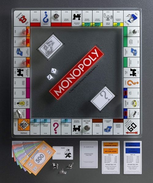 Monopoly Glas Ausgabe