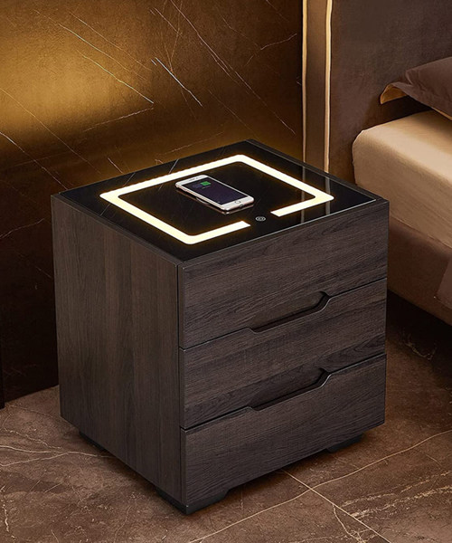 Nachttische Kabellose Ladestation