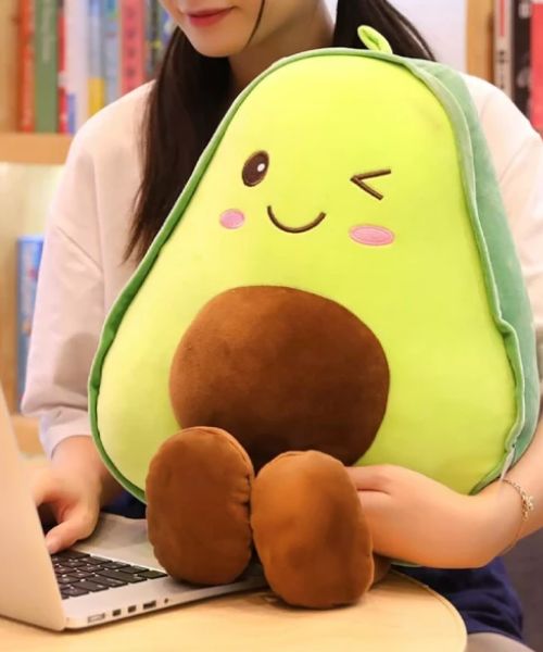 Niedliche gefullte Avocado Plusch mit Beinen