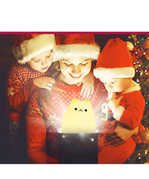 Niedliches Kitty-Nachtlicht