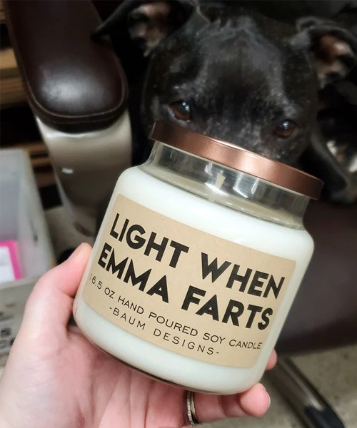 Personalisierte Licht Wenn Name Farts Soja Kerze Personalisierte Licht Wenn Name Farts Soja Kerze