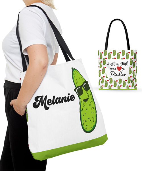 Pickle Lover Buchtasche