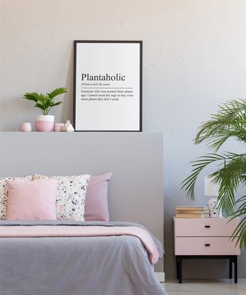 Plantaholic Pflanzenliebhaber Geschenk