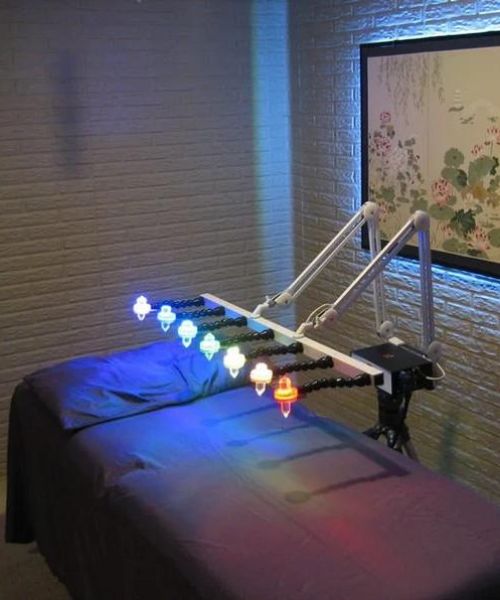 Quantenresonanz-Kristallbett