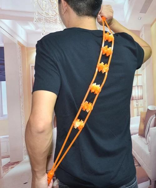 Rucken-Roller Silikon-Massagegerat