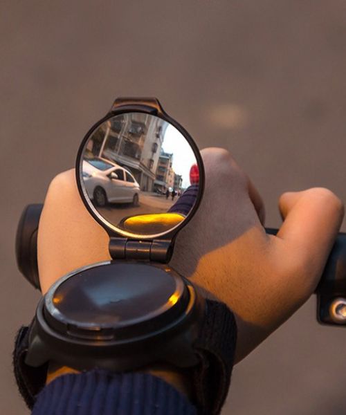 Ruckspiegel fur Fahrradfahrer