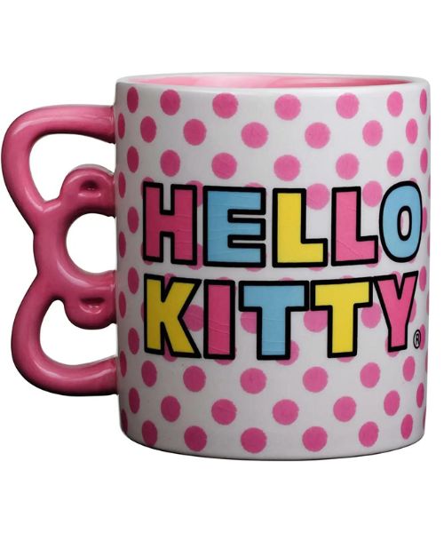Silber Buffel Hello Kitty Regenbogen Punkte