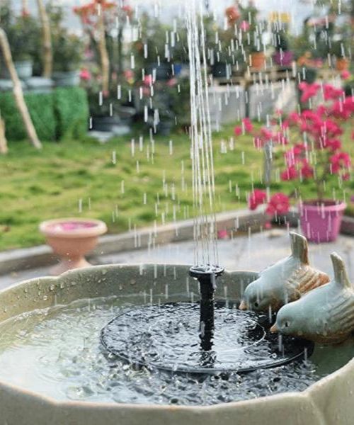 Solarbetriebener Vogelbrunnen-Bausatz