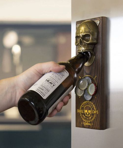 Totenkopf-Flaschenoffner