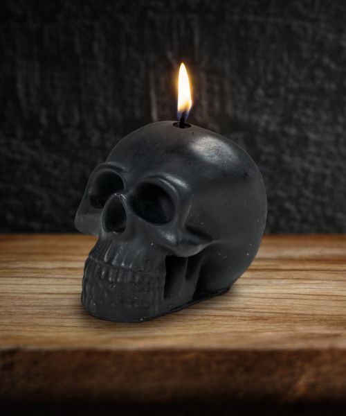 Totenkopf kerze