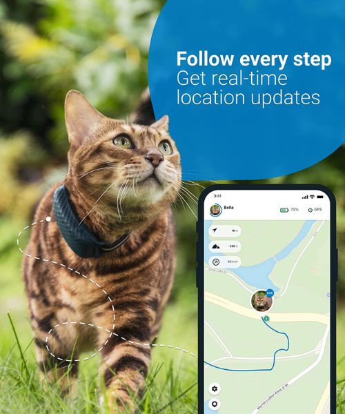 Tractive Wasserdicht GPS Cat Tracker.