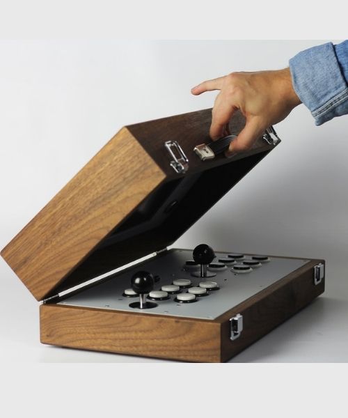 Tragbare Retro-Arcade-Konsole Aktentasche