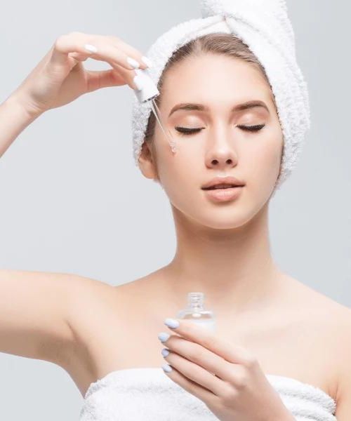 Kurkuma zur dunkler Flecken Beseitigung Serum 