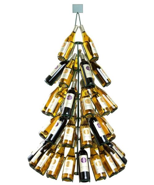 Weinflaschen-Weihnachtsbaumstander