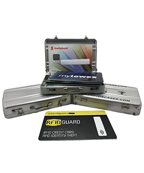 Aktentasche Visitenkartenhalter