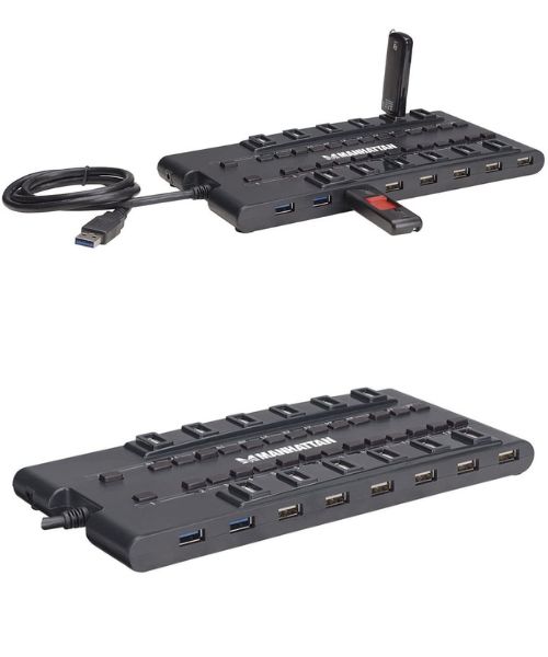 USB-Hub mit 28 Anschlussen