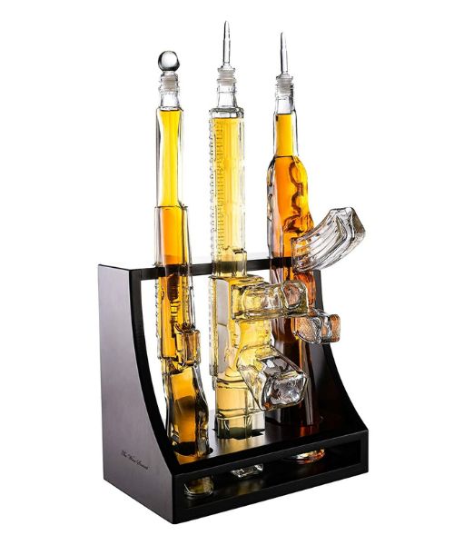 AR-15 Gewehr Whiskey Dekanter