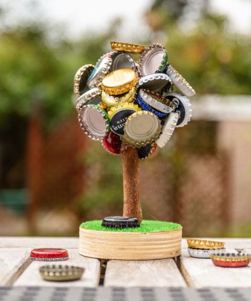 Bärenkappe Magnetischer Baum