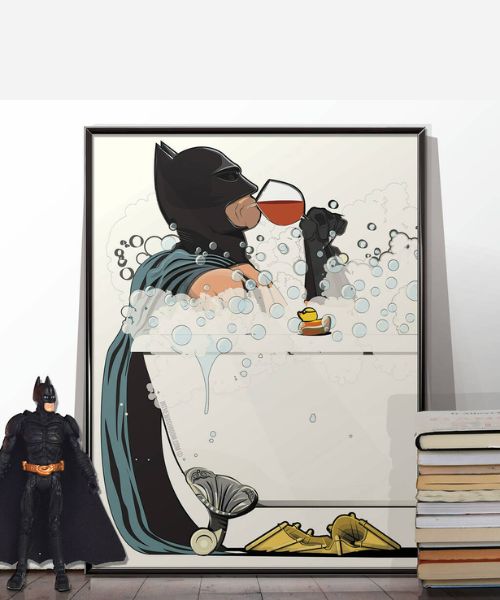 Batman Badezimmer Poster